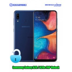 Samsung Galaxy A20 SM-A205F / A20e SM-A202F FRP Unlocking Service